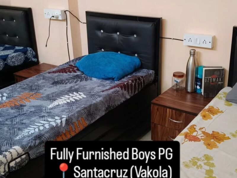 Fully Furnished Boys PG in Santacruz (Vakola)